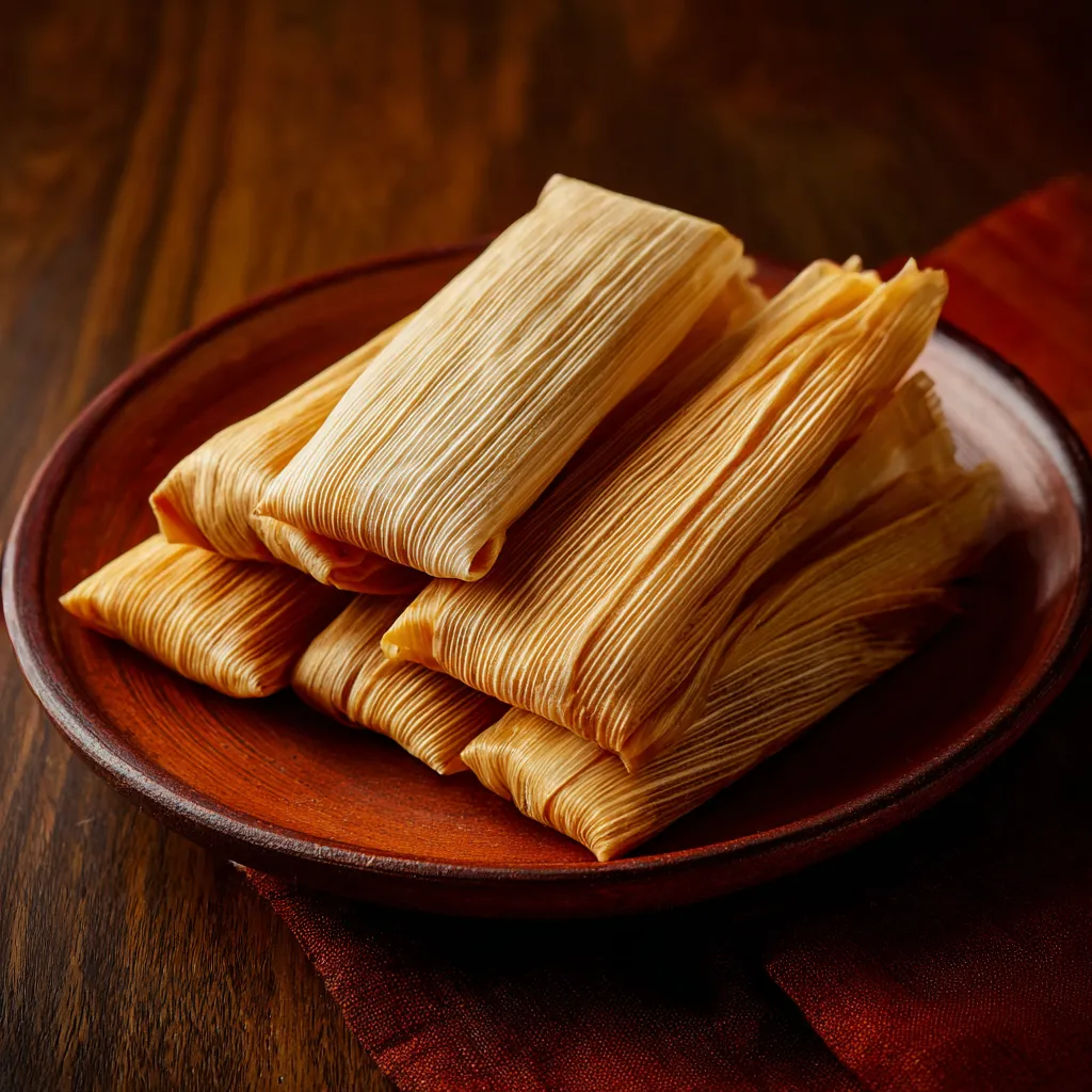 Homemade Pork Tamales