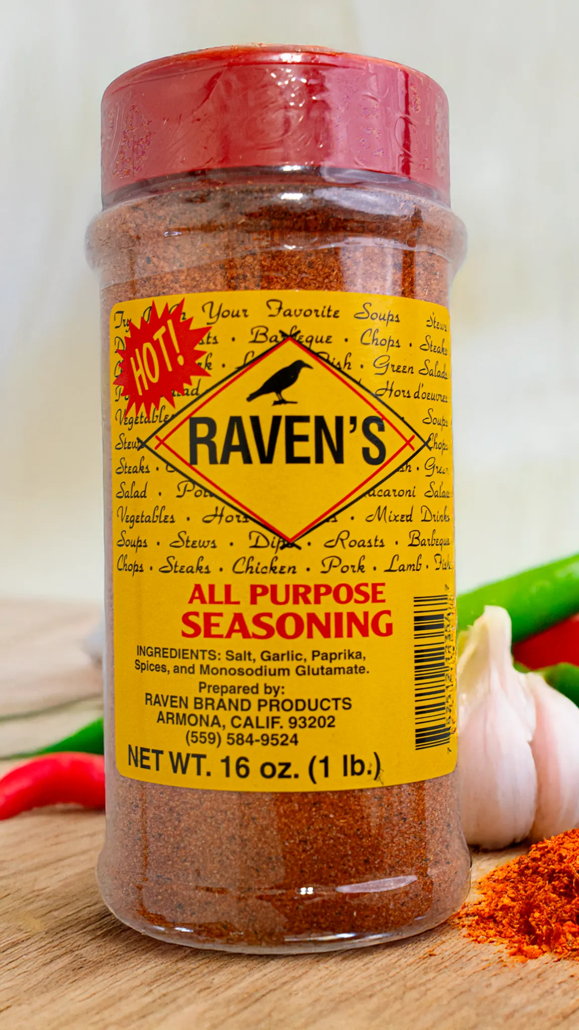 🌶️ Raven's Hot All Purpose Seasoning