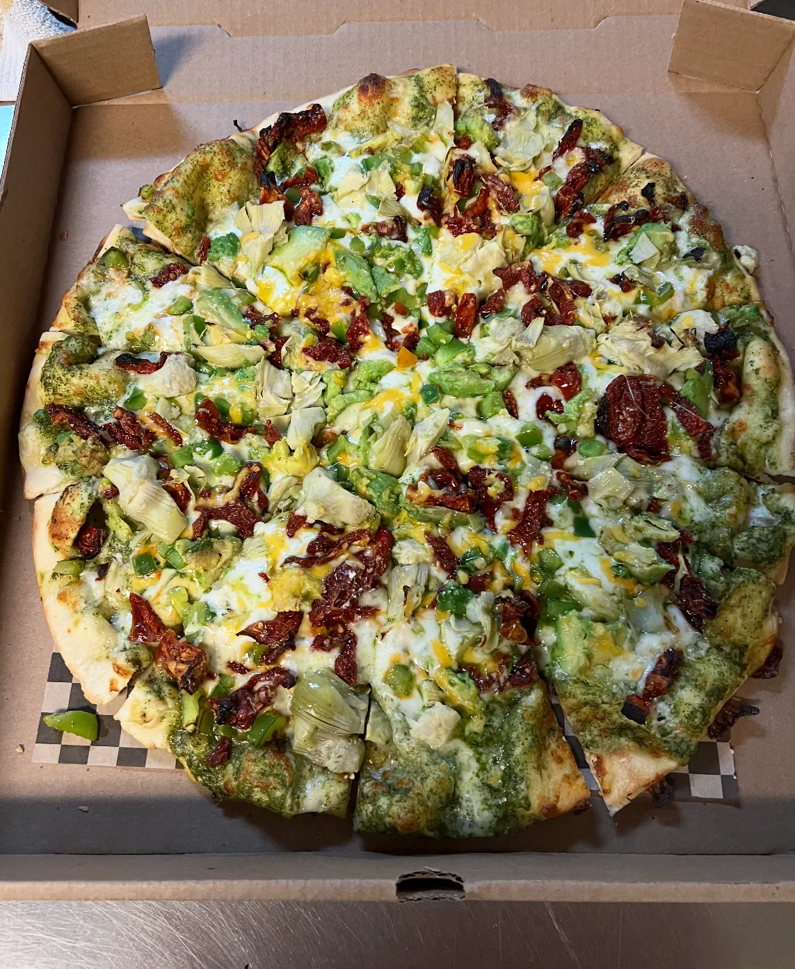 🍕 Malone's Pesto Cali