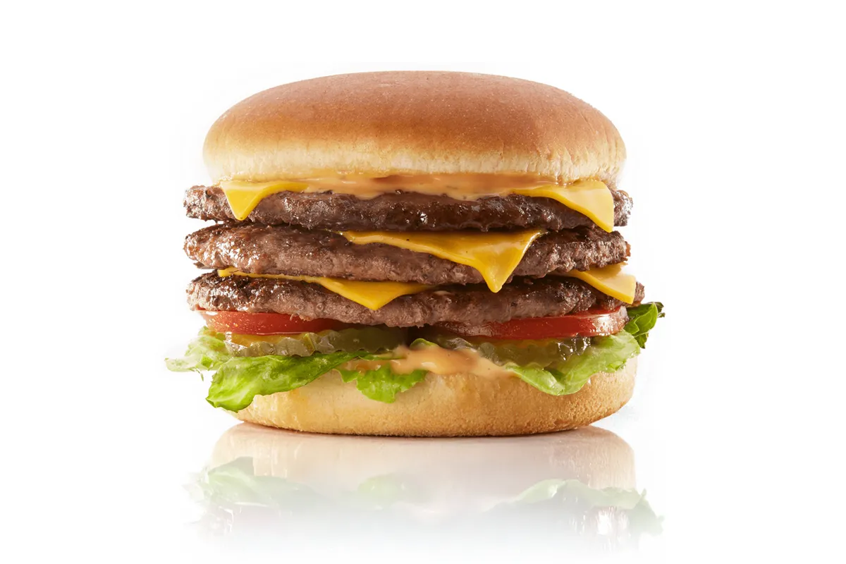 🍔 Triple Old Fashion