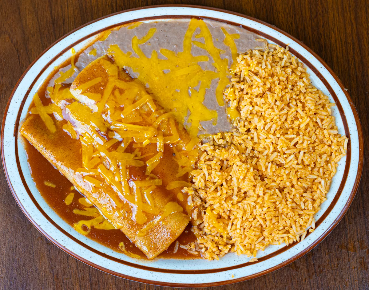 🌯 #4 Two Enchiladas
