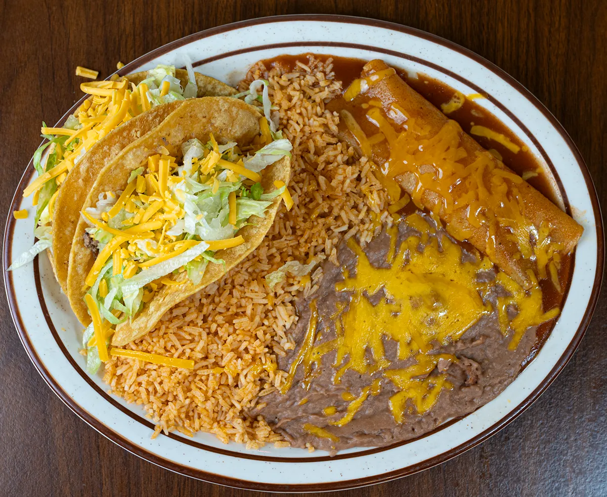 🌮 #8 Two Tacos-Enchilada