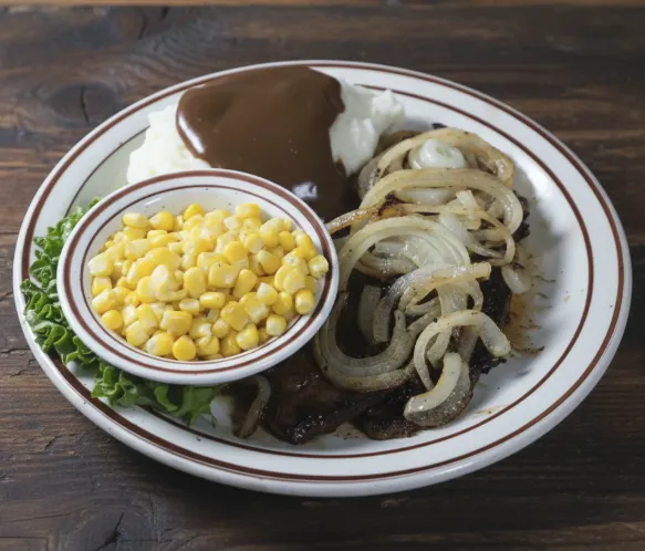 🥩 Grilled Beef Liver & Onions