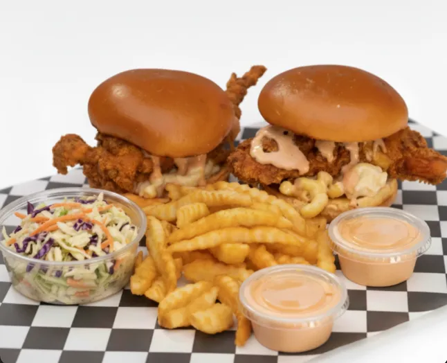 🍔 #2. Flaming Slider Plate