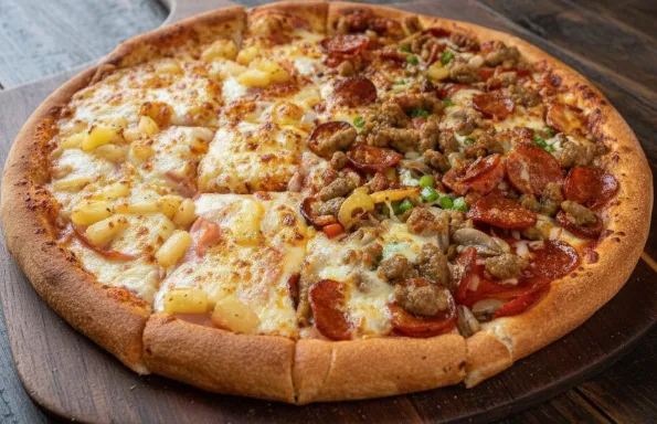 🍕 Medium 14" Half Topping Pizza