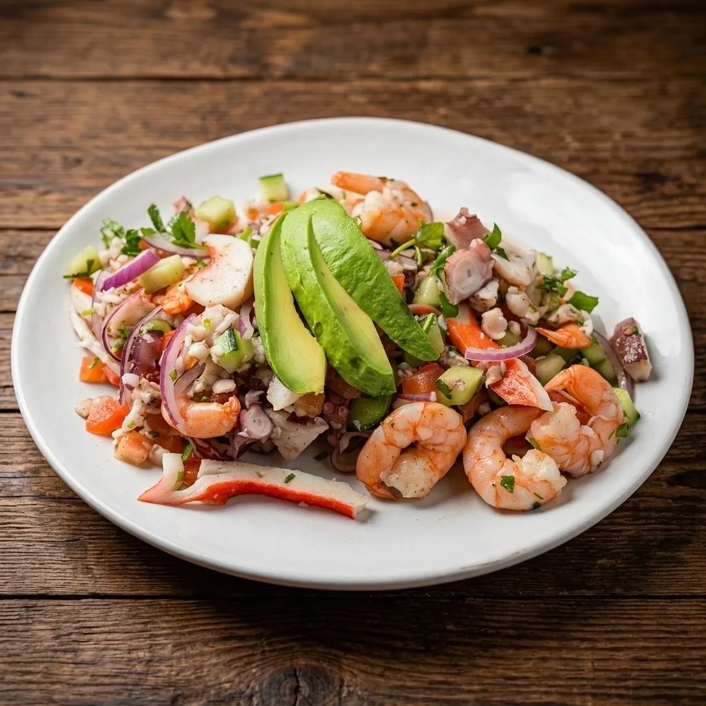 🍤 Tostada Mixta