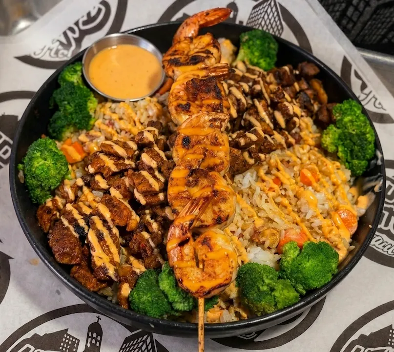 Hot City Fried Rice Surf & Turf