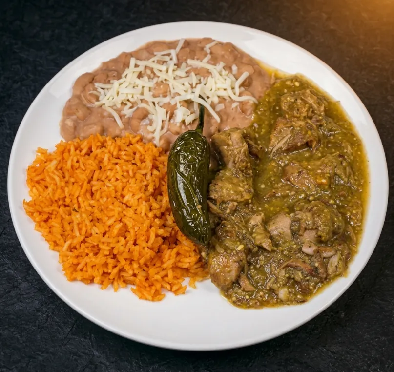 🌶️ Chile Verde Combo Plate