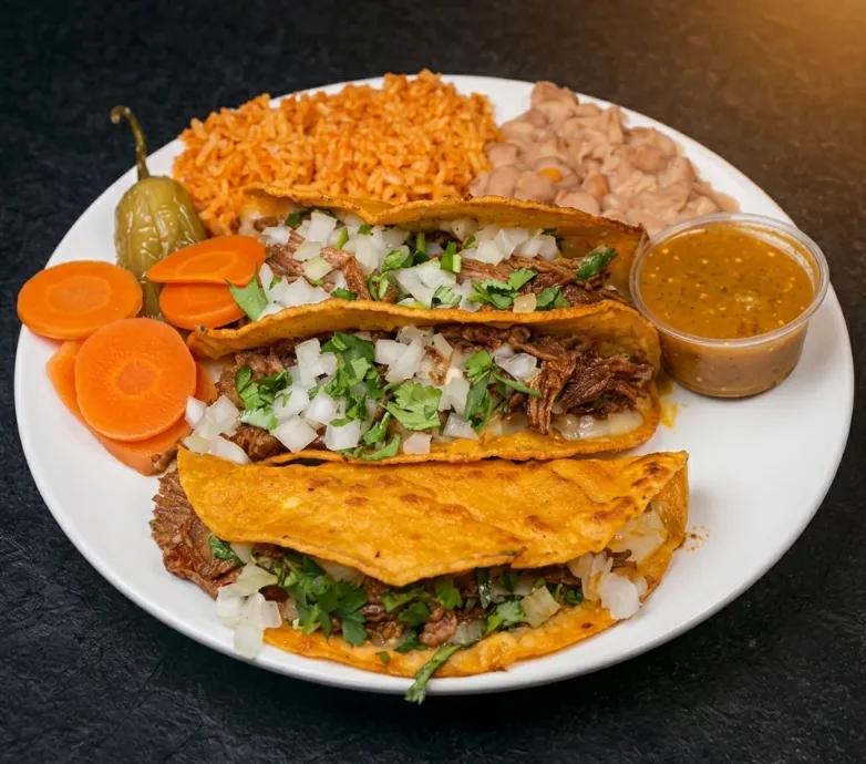 🌮 Quesabirria Combo Plate