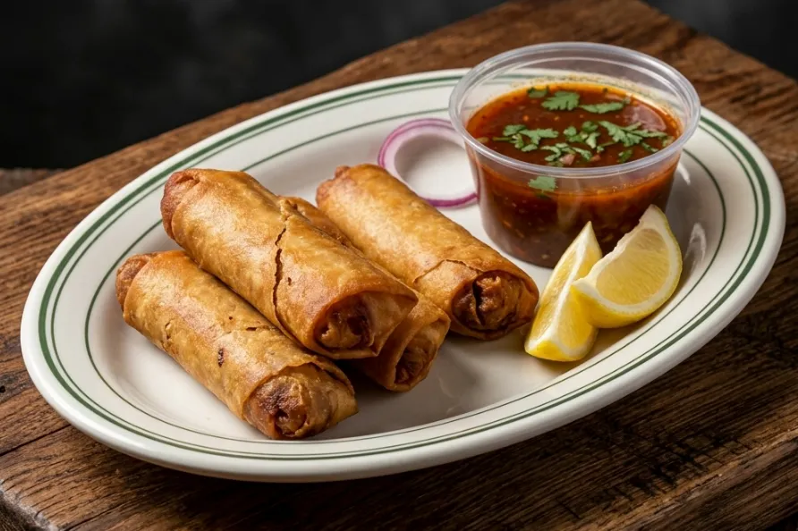 🌯 Birria Egg Rolls