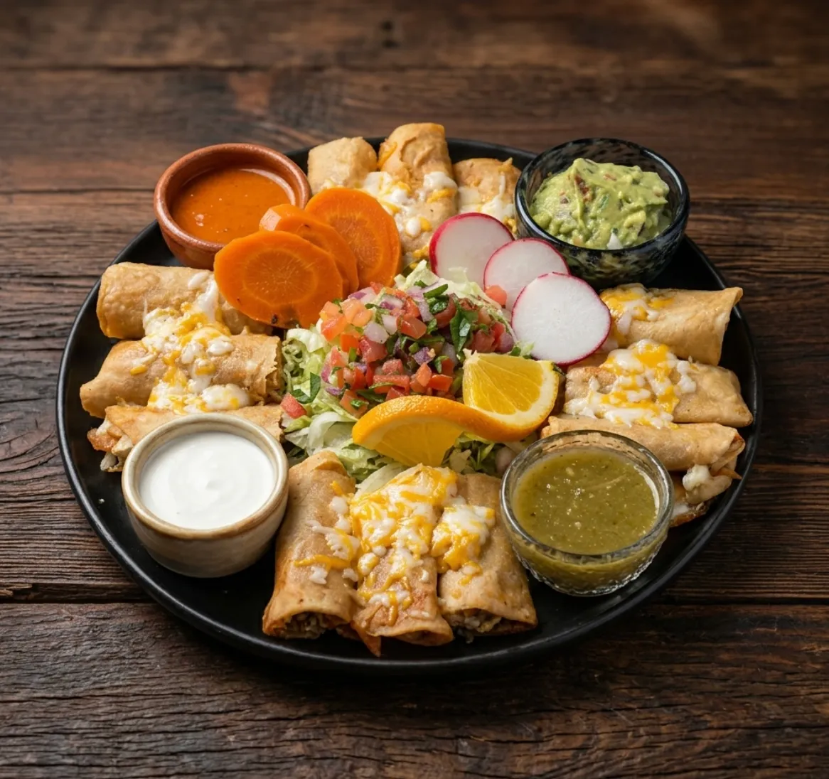 🌮 Flautas 6 Pc