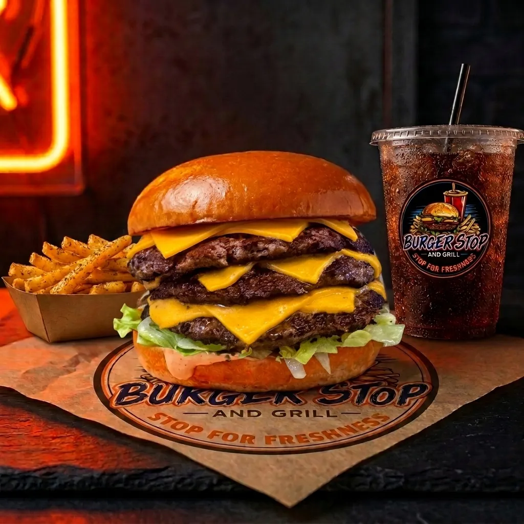 Triple Cheese Burger