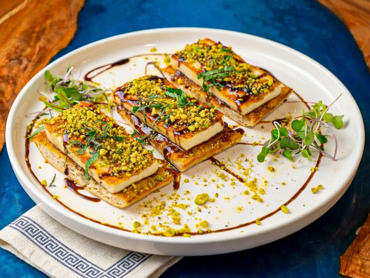 Grilled Halloumi Cheese