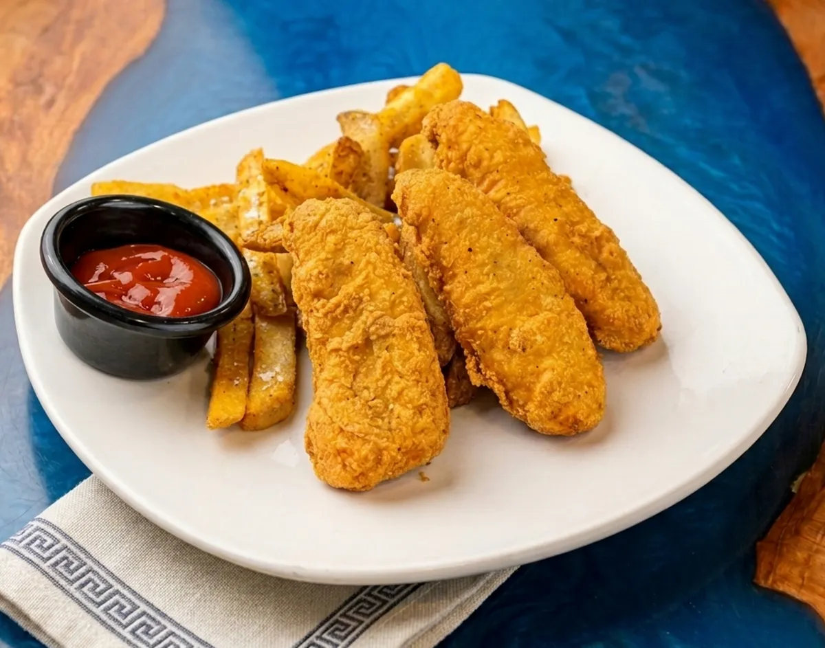 2 Chicken Tenders & Fries