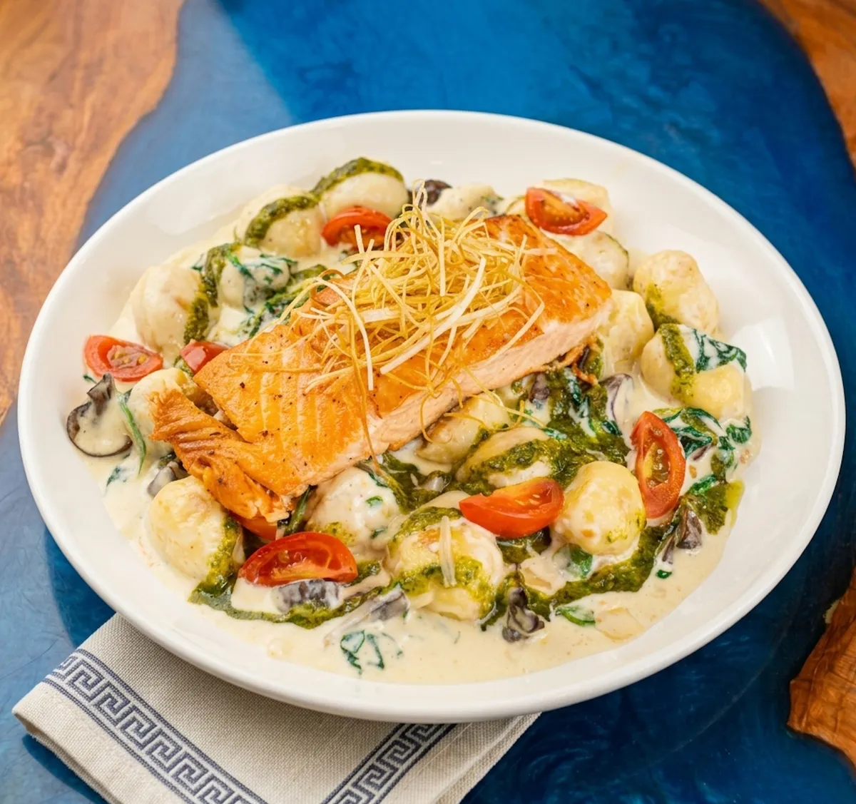 Salmon Gnocchi