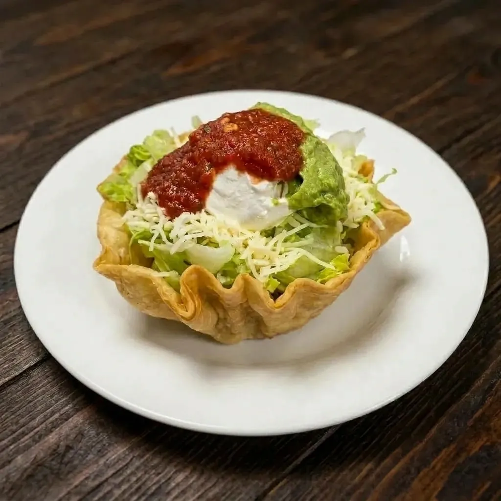 🌮 Fried Concha Tostada (Bowl)