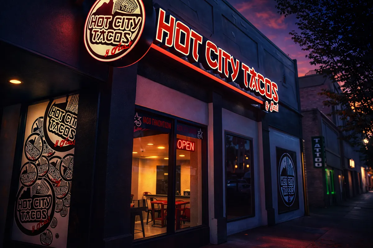 Hot City Tacos y Más Visalia